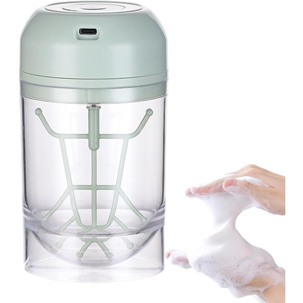Bubble Foamer Face, Foam Cup Whip, Elektrisk Marshmallow Whip Maker