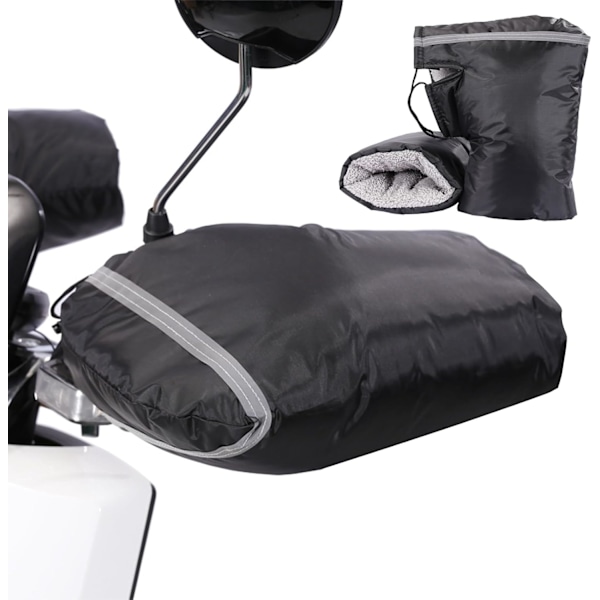 Styrhandskar, Motorcykel Styrhandskar Termisk Fleece Styrhandskar Vinter Vattentäta Motorcykelhandskar Vinter Varma Cykelhandskar Vinterhandskar