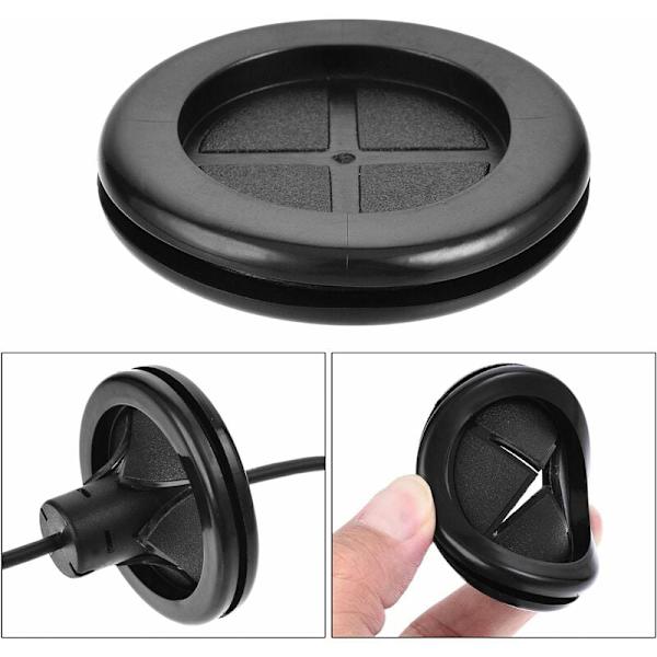 Gummiøye Rund Dobbeltsidig Holder Diameter 40mm for Ledningsbeskyttelse 4