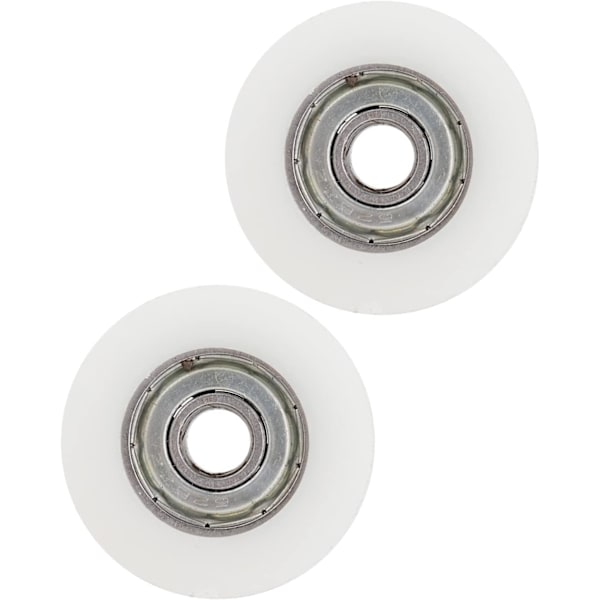 2PCS växthusdörrhjul ersättningskit 30mm diameter