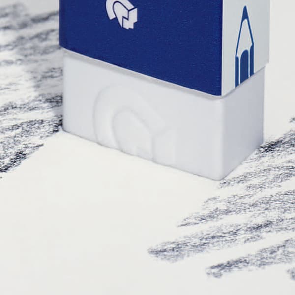 Mars Plastic Eraser Pack Of  Plastic Mini, White