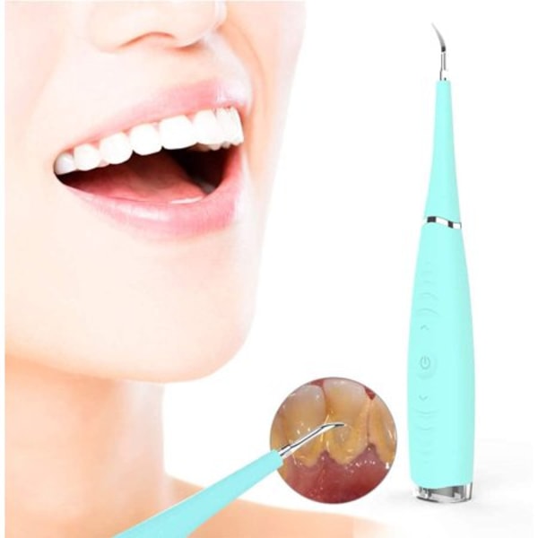 Home Tooth scaler Elektrisk våg för att ta bort tandsten, tandsten, fläckar, Pla