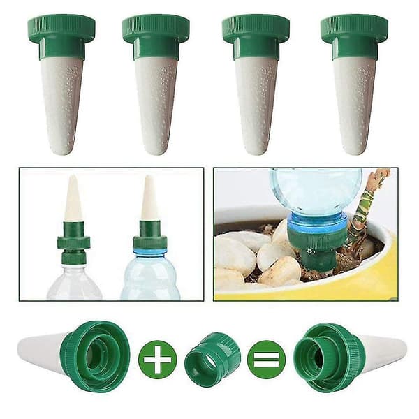 4 stk plantevanner selvvanningssystem for planter