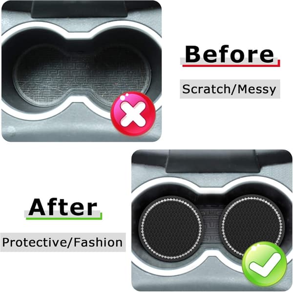 Bling Glitter Universal Bilstol Kopholder
