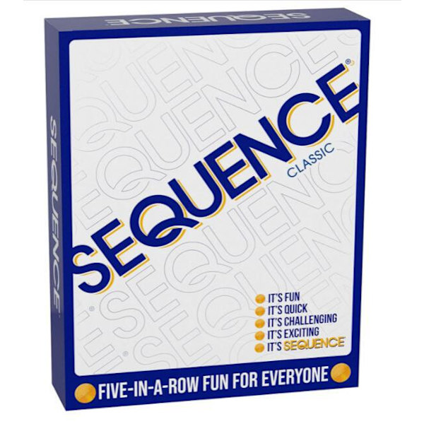 Engelsk version af SEQUENCE-spillet Sequence maze fancy backgammon