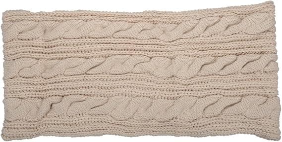 Womens Thick Ribbed Knit Winter Infinity Circle Loop Scarf，70cm
