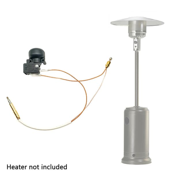 Termoelement og vippebryter for terrassevarmer - termoelement og vippebryter