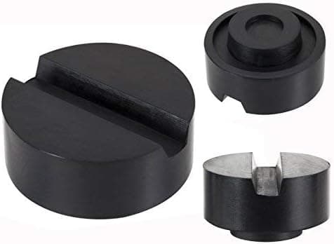 2PCS Lyft Jack, Gummiblock för Jack Perfekt för Hydraulisk Lyftning Tung Duty och Solid Protect Underbody