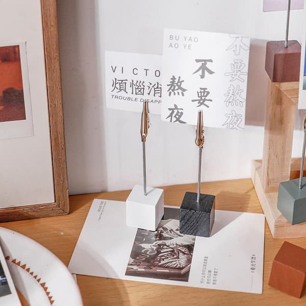 7 Memo Clip Holders