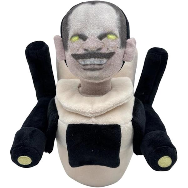 2023 Skibidi Toalett Plysch - 23 cm G-Man Toalett Plyschleksak kompatibel med Fans