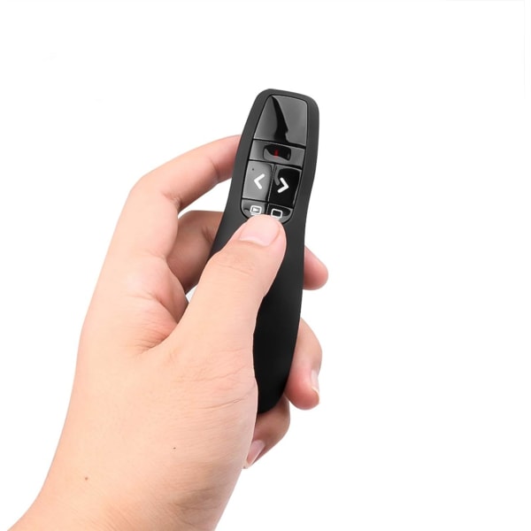 Trådløs præsentation, præsentation pointer, hyperlink, lydstyrkekontrol, USB-præsentation