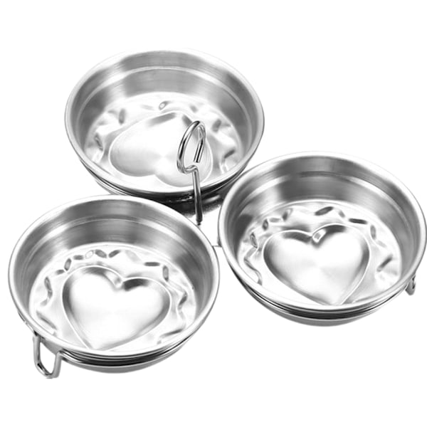 Stainless Steel Egg Poacher Pan with Nonstick Cups | Multifunctional Egg Steamer for Perfect Poached Eggs, Pancakes, and More | Egg Mold Cooker