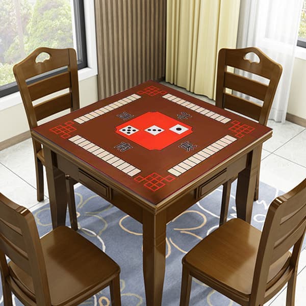 80*80cm mahjong tæppe vandabsorberende støvadsorption støjreduktion gør