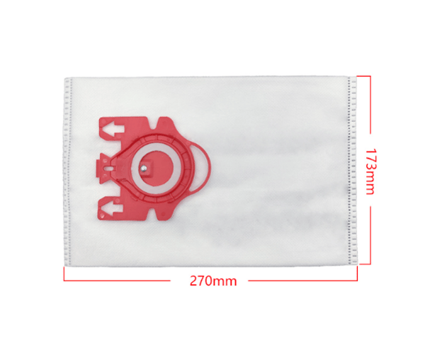 Set med 10 dammsugarpåsar dammsugarpåse, vit, 27 * 17,3cm