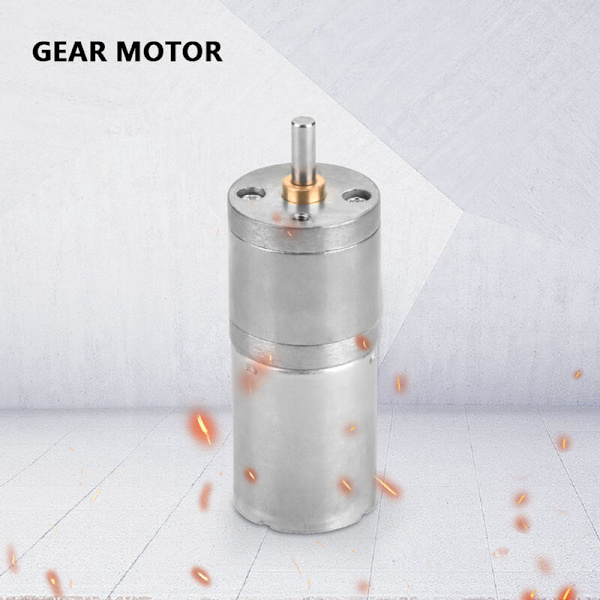 1 kpl 25 mm DC 12 V GA-370 hidas metallivaihdemoottori sähkölukkoon