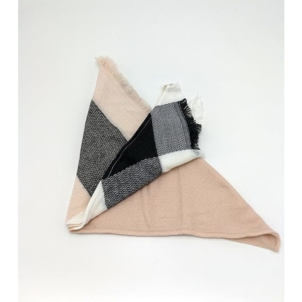 Dames Varm Lang Sjal Vinter Wraps Store Tørklæder Strik Cashmere F
