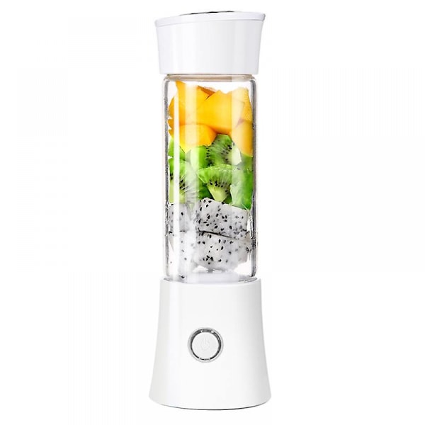 Bærbar Blender, Rejseblender Smoothie Maker 480ml Usb Genopladelig Juicer Mixer 100w Mini Personlig Frugtblender Med 6 Rustfrie Stålblad