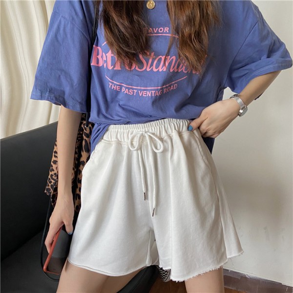 Kvinners lette, uformelle flanell-pyjamasshorts XL
