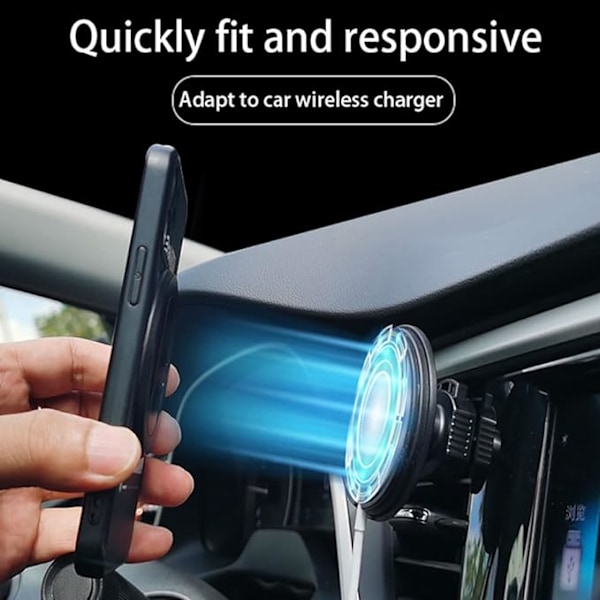 Snap Phone Grip Elastisk Mobiltelefonhållare Rem för Hand, 360° Rotation Ultra-Thin Phone Ring Holder Finger Kickstand Loop Phone Stand Kompatibel(Svart)