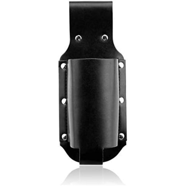 2-pack Ölholster Universal PU-Läder Ölburkshållare, för Standard Ölburkar och Flaskor (Svart)