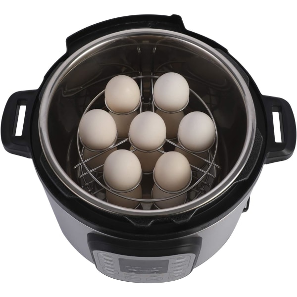 Stablebar eggedamperstativ understell for Instant Pot-tilbehør - 2 Pack Stai