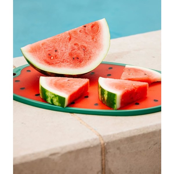 Vattenmelon Skärbräda/Serveringsbräda, Vattenmelon Form 35.5*25*0.8cm