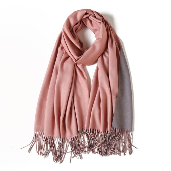 Dam Scarf med fransar, Gradient, Varm vinterstole (200*65CM)