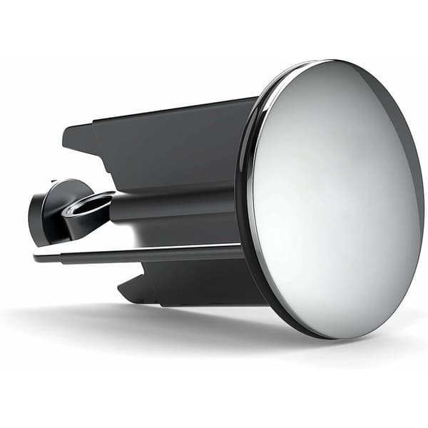 Premium 40mm krom afløb til håndvask - Til badeværelse - Universal håndvaskprop til