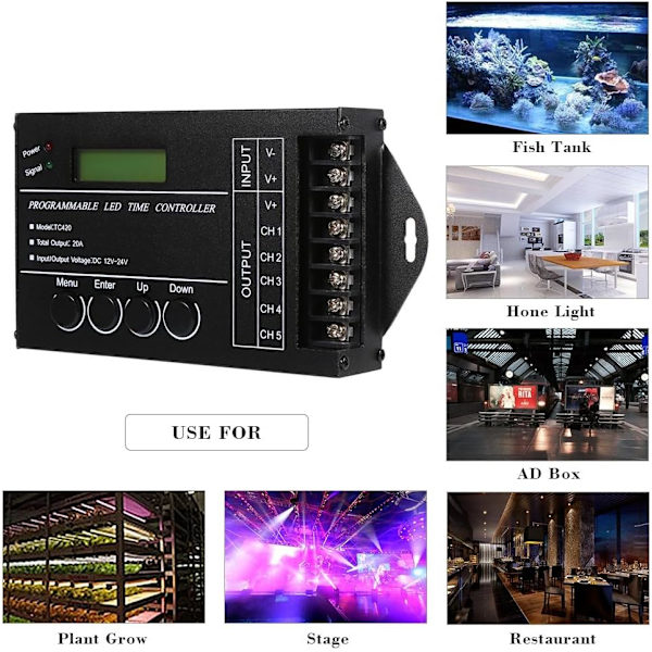 Programmerbar Timer Controller Programmerbar Time Controller Multifunktionel