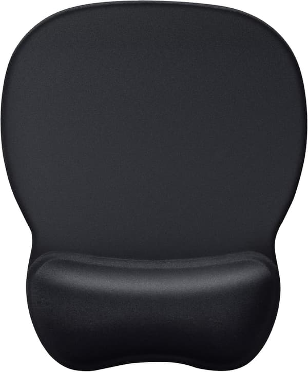 Ergonomisk musematte med håndleddstøtte Gel musematte med håndleddsstøtte, komfortabel datamusematte for bærbar PC, smertelindrende musematte med sklisikker PU-base for kontor og hjem