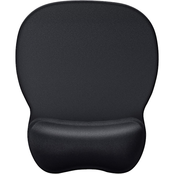 Ergonomisk musmatta med handledsstöd Gel musmatta med handledsstöd, bekväm datormusmatta för bärbar dator, smärtlindrande musmatta med halkfri PU-bas för kontor och hem