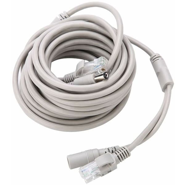 5M AHD videokabel for sikkerhetskameraovervåkingssystem, 2,1 mm DC