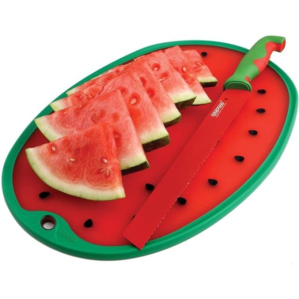 Watermelon Cutting/Serving Board, Watermelon Shape 35.5*25*0.8cm