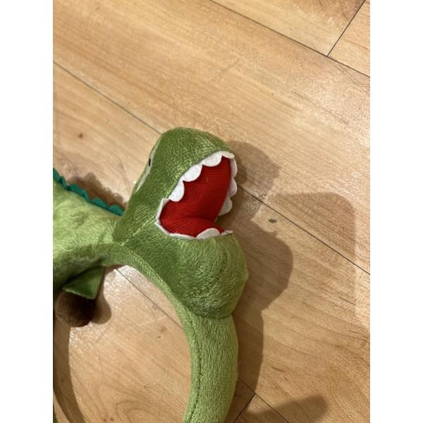 4 stk dinosaur ørehodebånd dyr tegneserie hodeplagg plysj tema P