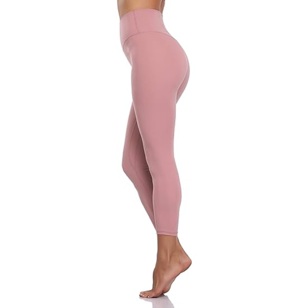 Naisten pehmeät korkeavyötäröiset joogahousut, täyspitkät leggingsit XL