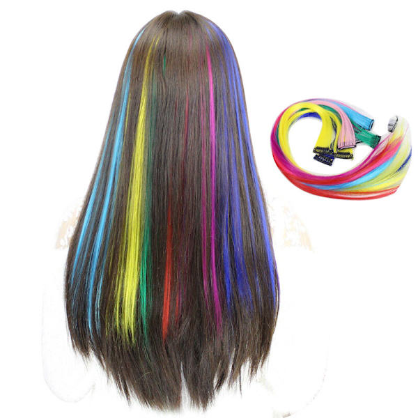 Clip-on løkker / Hår extensions - 20 farger