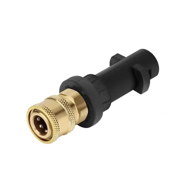 Adapter för högtryckstvättpistol, bajonettadapter, 1/4 snabbkoppling högt tryck