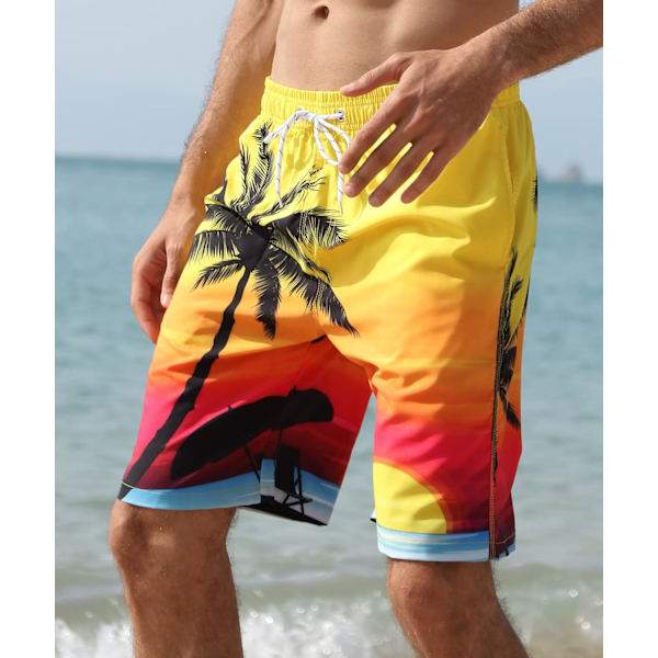 Badbyxor för män Strand Strand Strand Strand Strand Strand Shorts Snabbtorkande