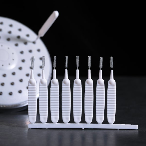 10pcs Bathroom Shower Head Cleaning Brush Washing Anti-clogging Small Brush