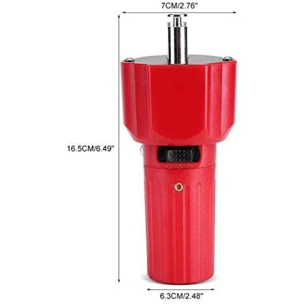 Roterende grillmotor Batteri Elektrisk BBQ Grill Rotator Motor BBQ Stegebeslag Rustfrit tilbehør med USB-ledning