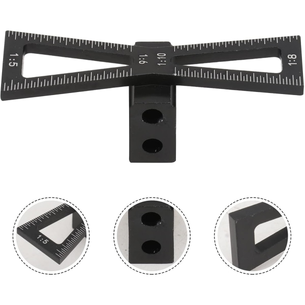 Mätverktyg Snickeri Handfog Professionell Laxstjärt Noggrann Ergonomisk Träbearbetning Design