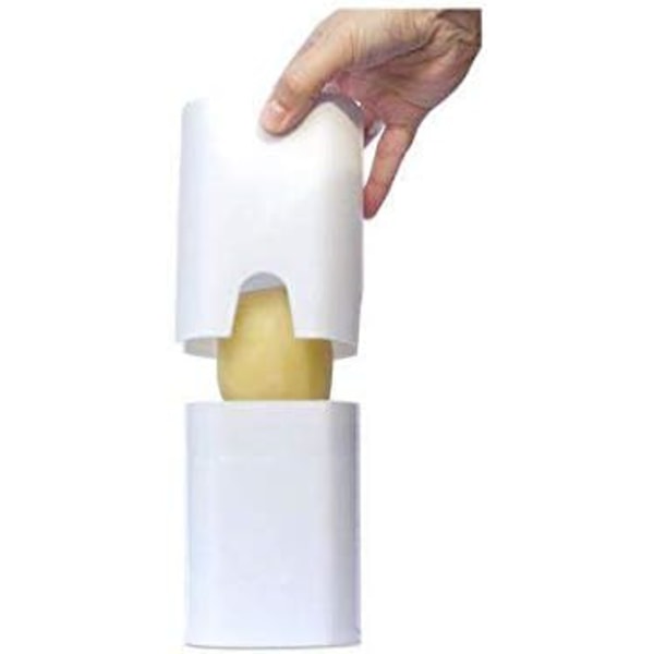 Friterade potatischips Hackade grönsaker vit 13,6*8,8*10cm