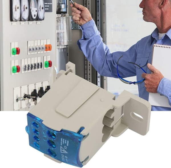 Elektrisk fordelingsboks Universal Power Junction Box for 80A Din Rail E