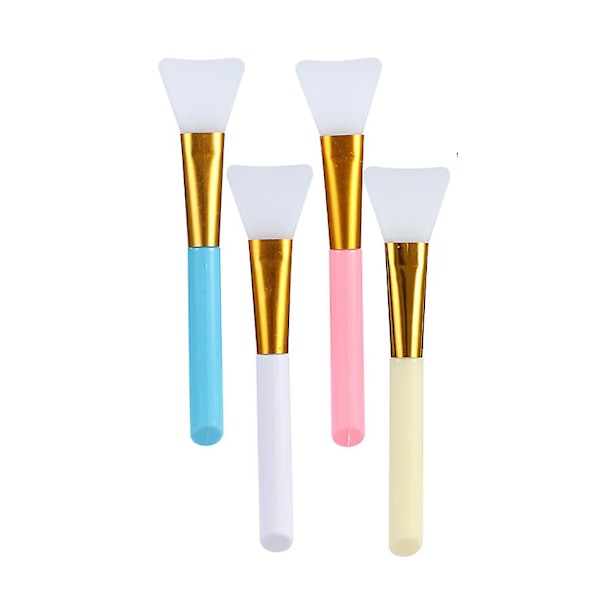 Mask Brush - Skin Care - Beauty Tool - Silicone - Cosmetic - Mud Mask Brush-color 02(4pcs)