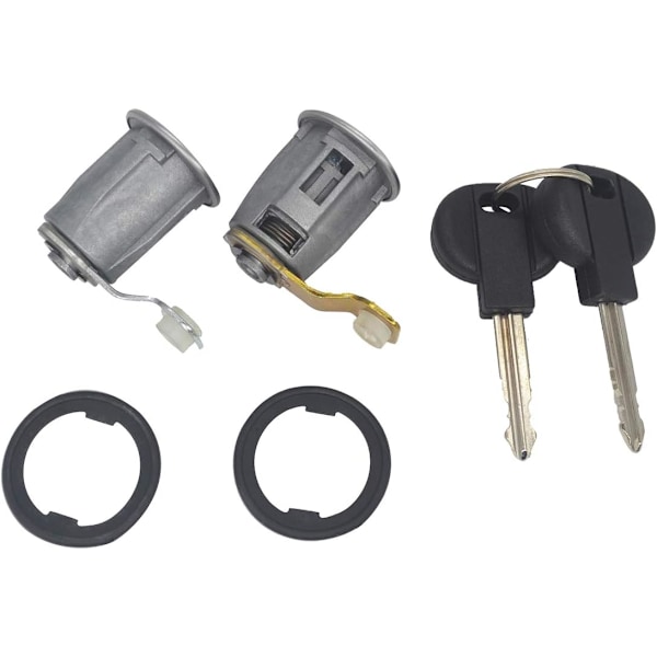 Dörrlås med cylinder för Peugeot Partner Xsara Citroën Berlingo 252522 9170.G3 9170.CW med nycklar