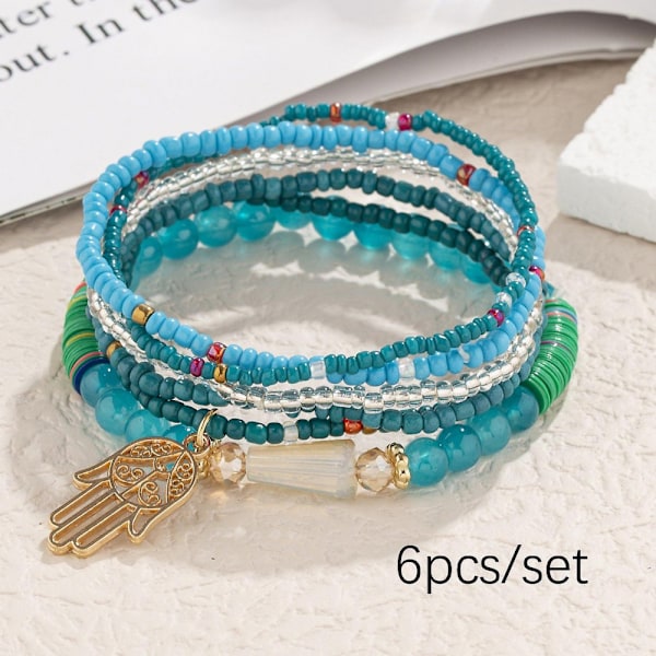 Armbånd - Fint smykke Unisex Bohemian Armbånd, Kreativ Rund Element Fusion