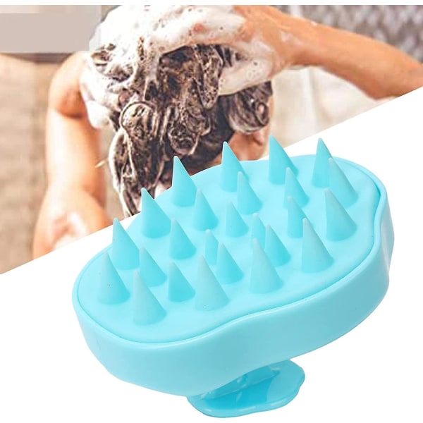 Hårbottenvårdsborste Plast Silikon För rengöring av hår Lämplig för husdjur, kostym