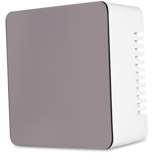Stille LED-spejlur med multifunktionsdisplay til tid/temperatur