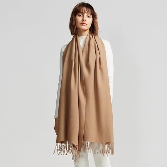 Dames Sjal Pashmina Sjal og Wraps for Aftenkjoler Reise
