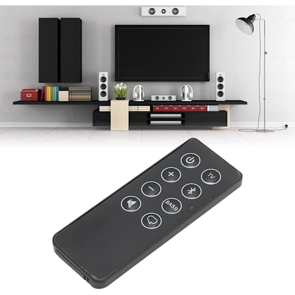 Fjernkontroll 5 10 15 Soundbar, Erstatningsfjernkontroll for høyttalere Universal fjernkontroll for Soundbar-serien